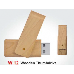 [Thumb Drive] Wooden Thumb Drive - W12